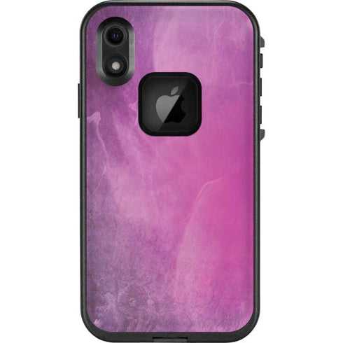 Purple Space Marble LifeProof Fre iPhone Skin